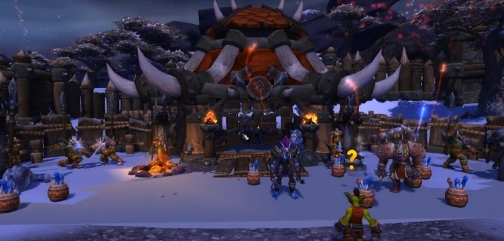 Big warlords of draenor garrison build barracks 4