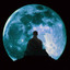 Large meditation zen moon1