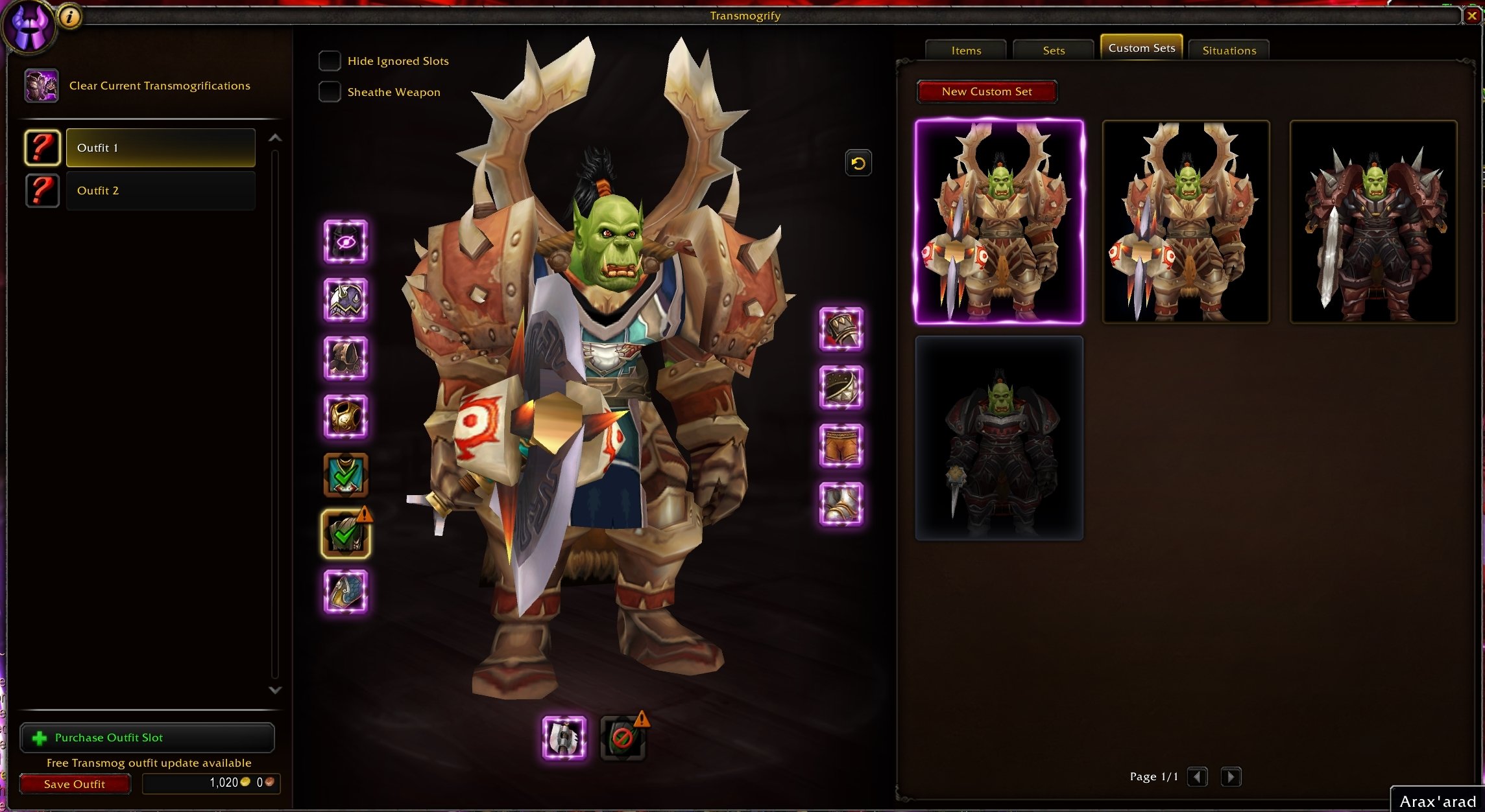 Стоимость трансмогрификации и слотов снижена на 90% — Mists of Pandaria Classic