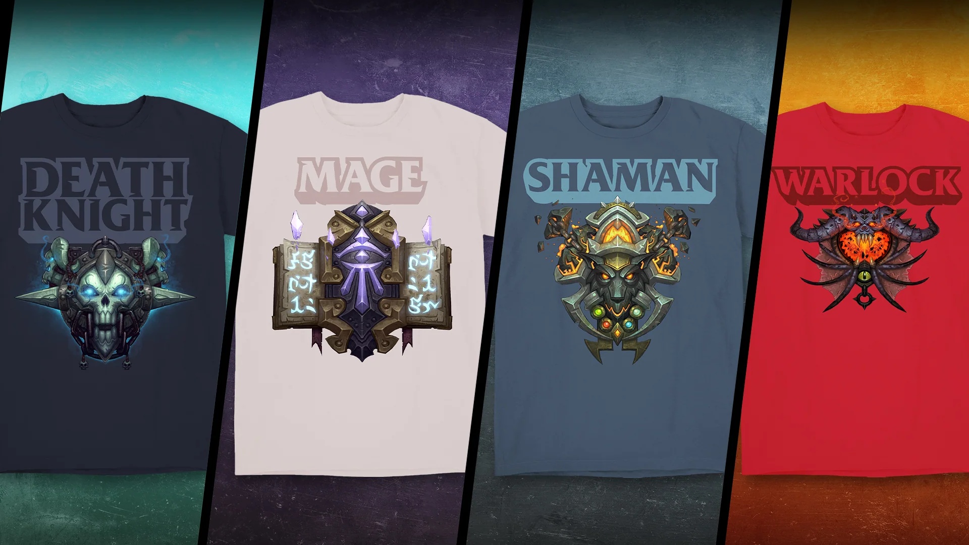 В магазине Blizzard Gear появилась новая сувенирная продукция по классам World of Warcraft