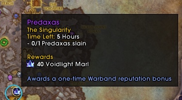 Мировой босс доступен игрокам EU до начала первого сезона The War Within