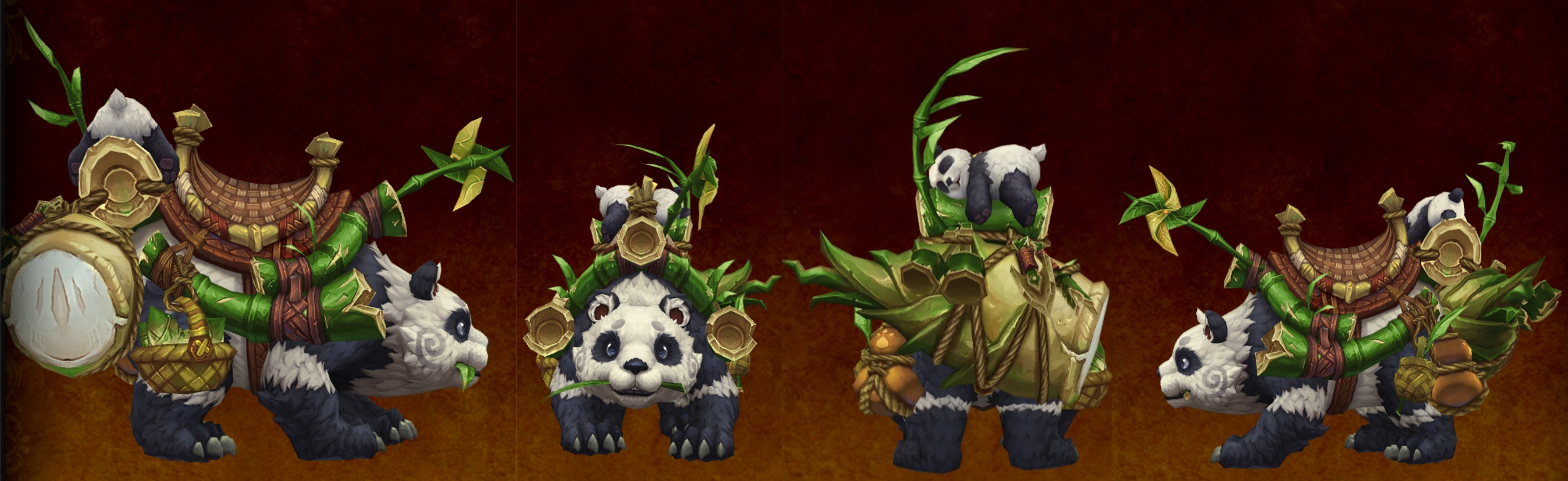Высокодетализированный маунт Весенняя панда замечен на серверах Mists of Pandaria Classic