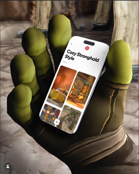 Скоро: коллаборация Warcraft X Pinterest