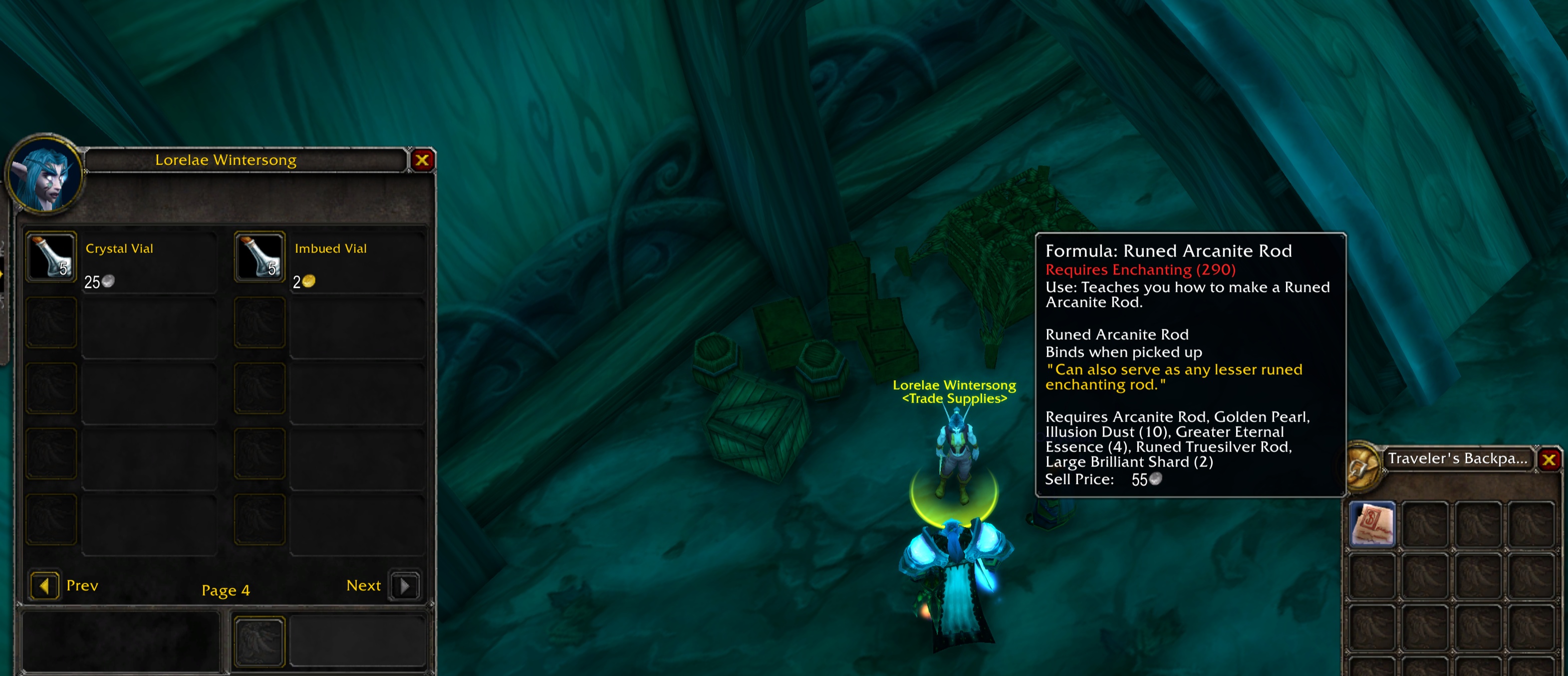 Blizzard добавили скрытую ауру к формуле рунного арканитового жезла — годовщина The Burning Crusade