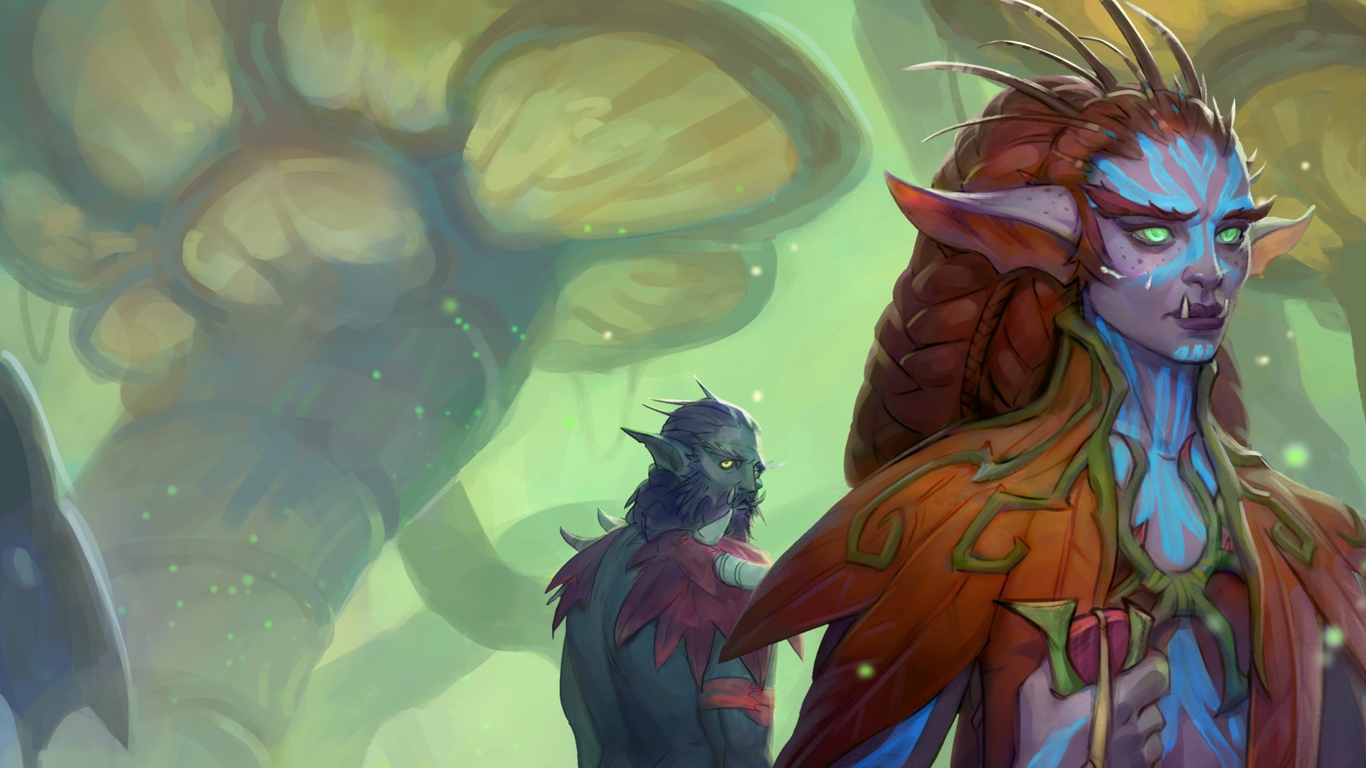 Рассказ Warcraft: «Тишина в нашем конце» — Орвейна и Амаракк