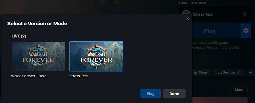WoW: Forever Beta уходит в офлайн для стресс-теста