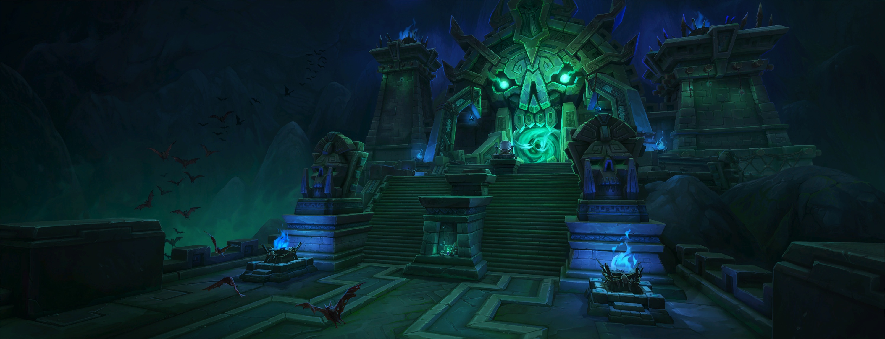 Как победить Муро'джина и Некракса в Пещерах Майсары