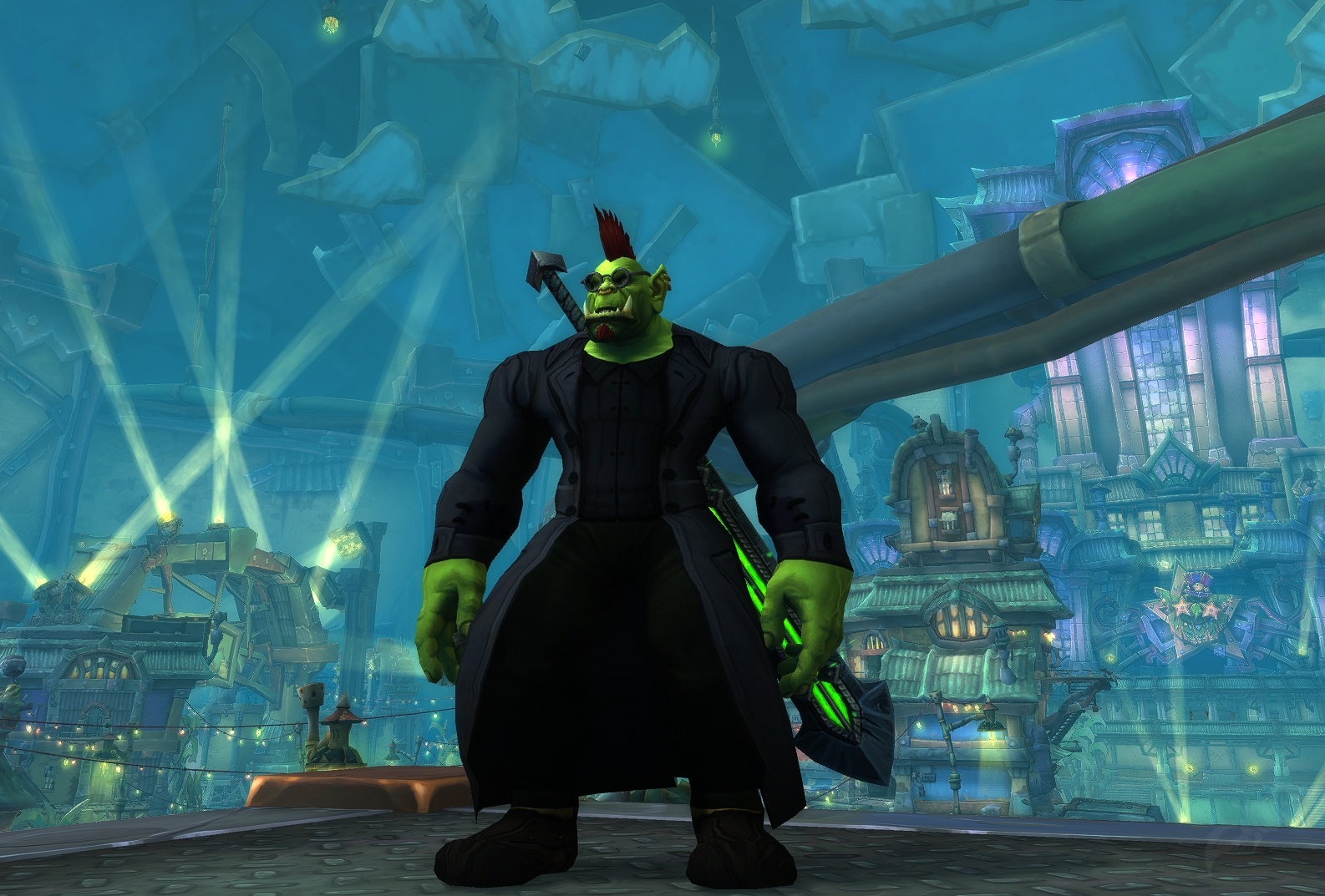 Быстрый фарм репутации с Darkfuse Solutions с помощью The G.O.L.E.M. of Progress