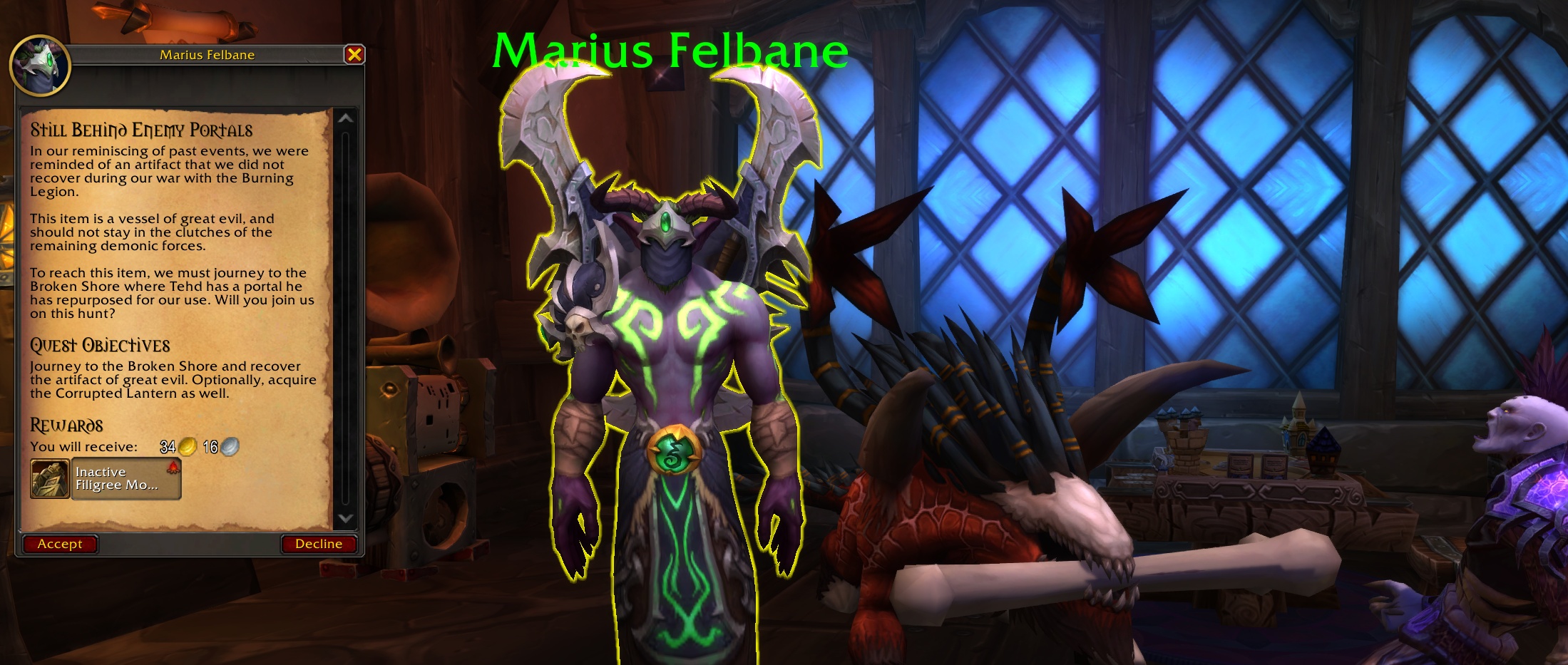 Все еще в тылу вражеских порталов — необязательная задача Аркантины забагалась