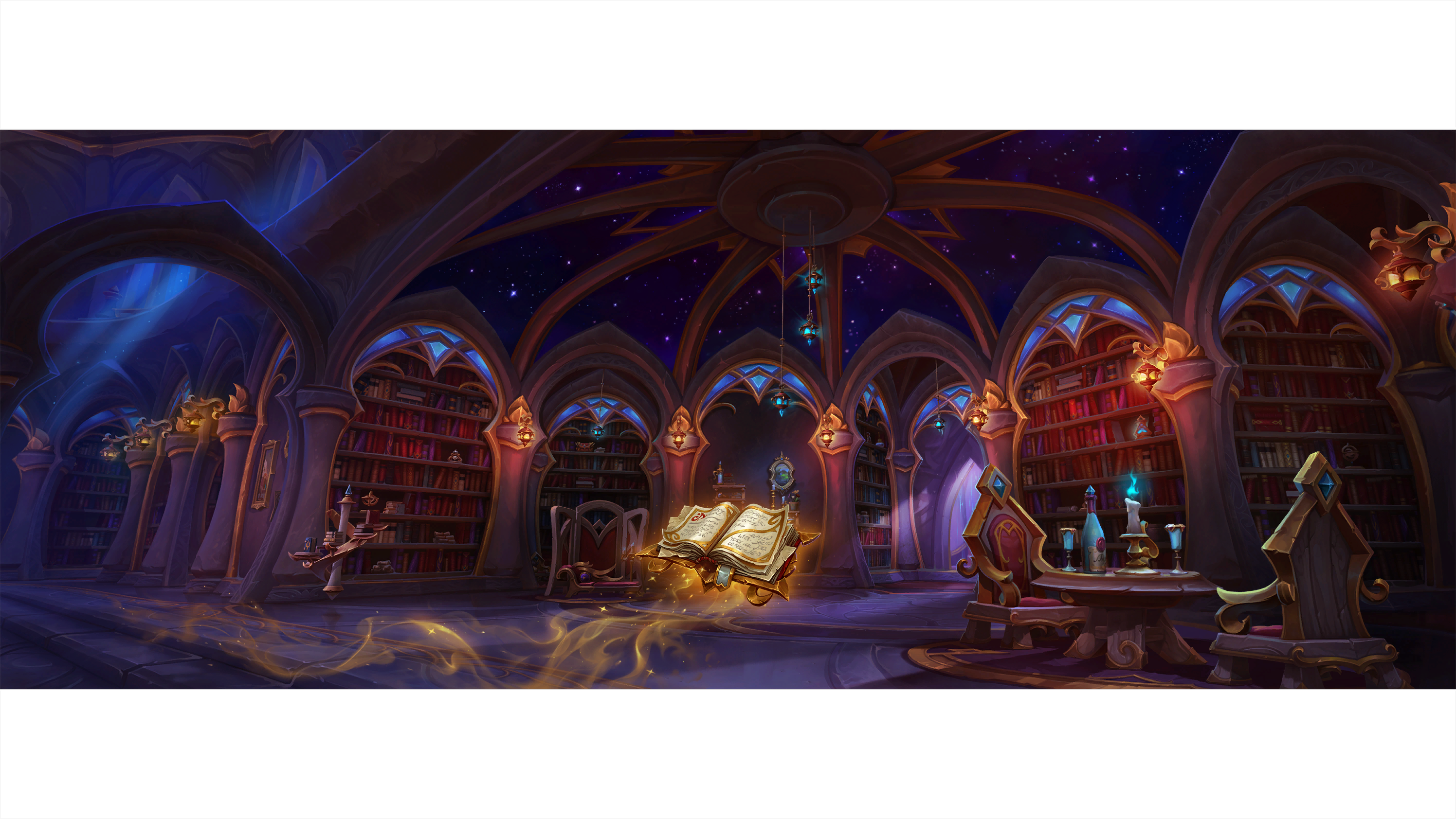 Загрузочные экраны патча 12.0.5: Места проведения ритуалов и Дуэли декораторов