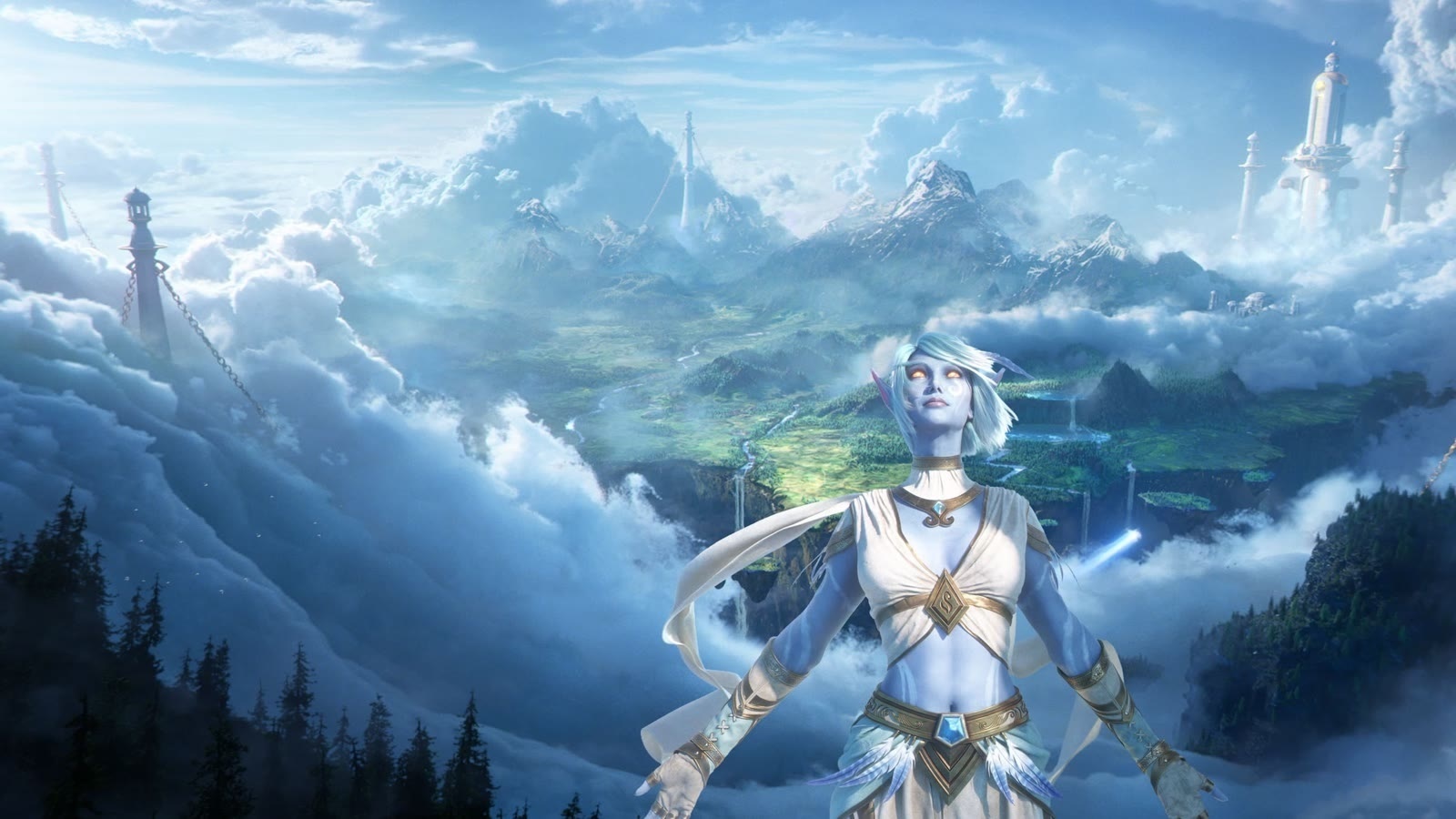 Небеснорожденные — новая раса WoW: Forever