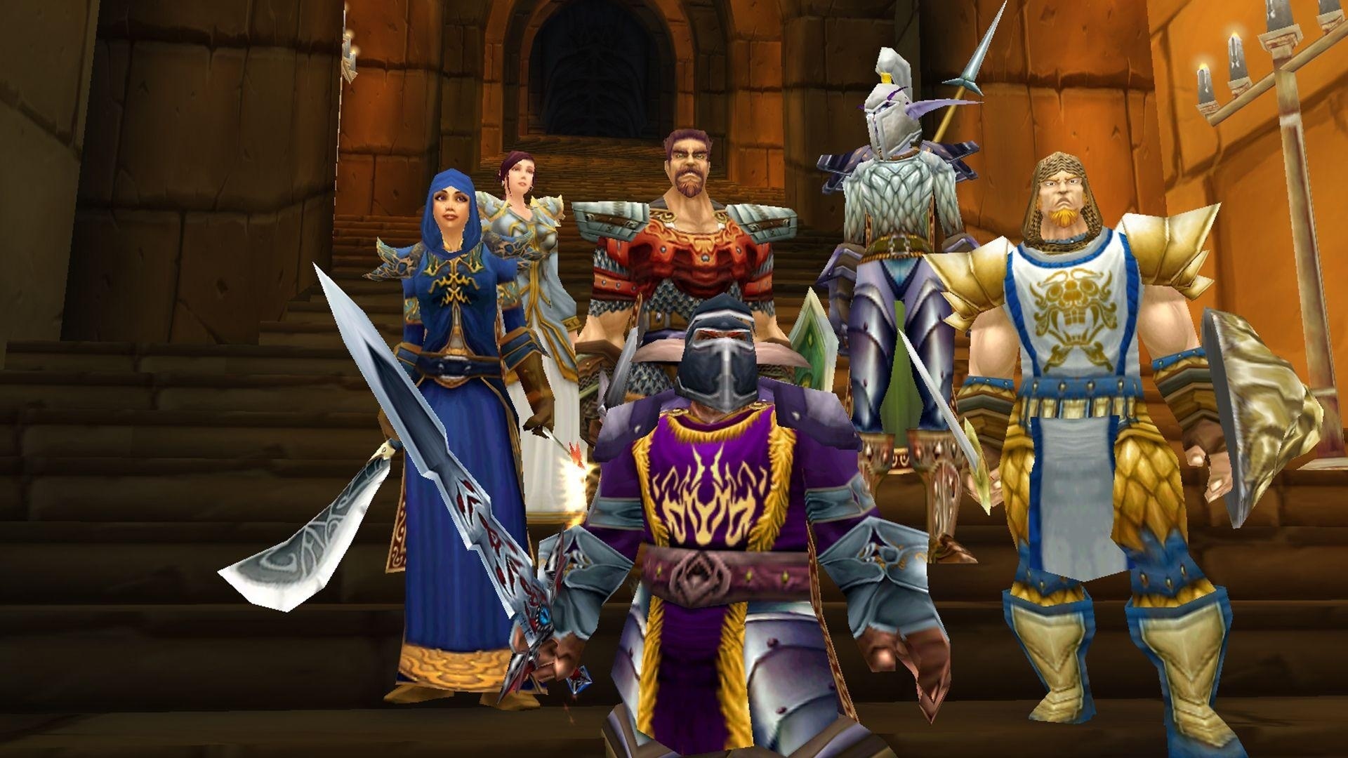 Группа персонажей World of Warcraft