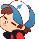 Gravity falls icon  dipper by mikeinel d8hh3aw